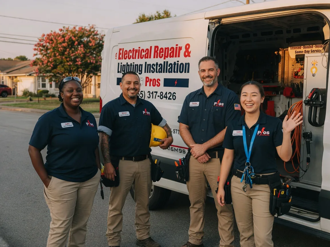 Licensed Electrician company in Wall, TX